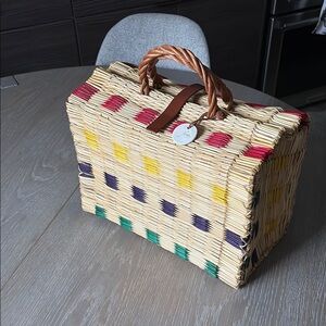 Tointo Abel Nuno straw bag